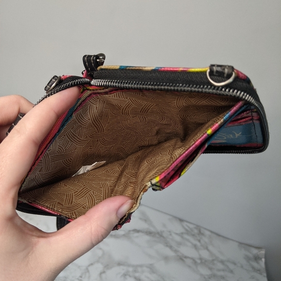 Sakroots Wristlet Coated Multicolor Fabric - Picture 5 of 6